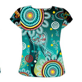 2024 NAIDOC Ladies Cut Top
