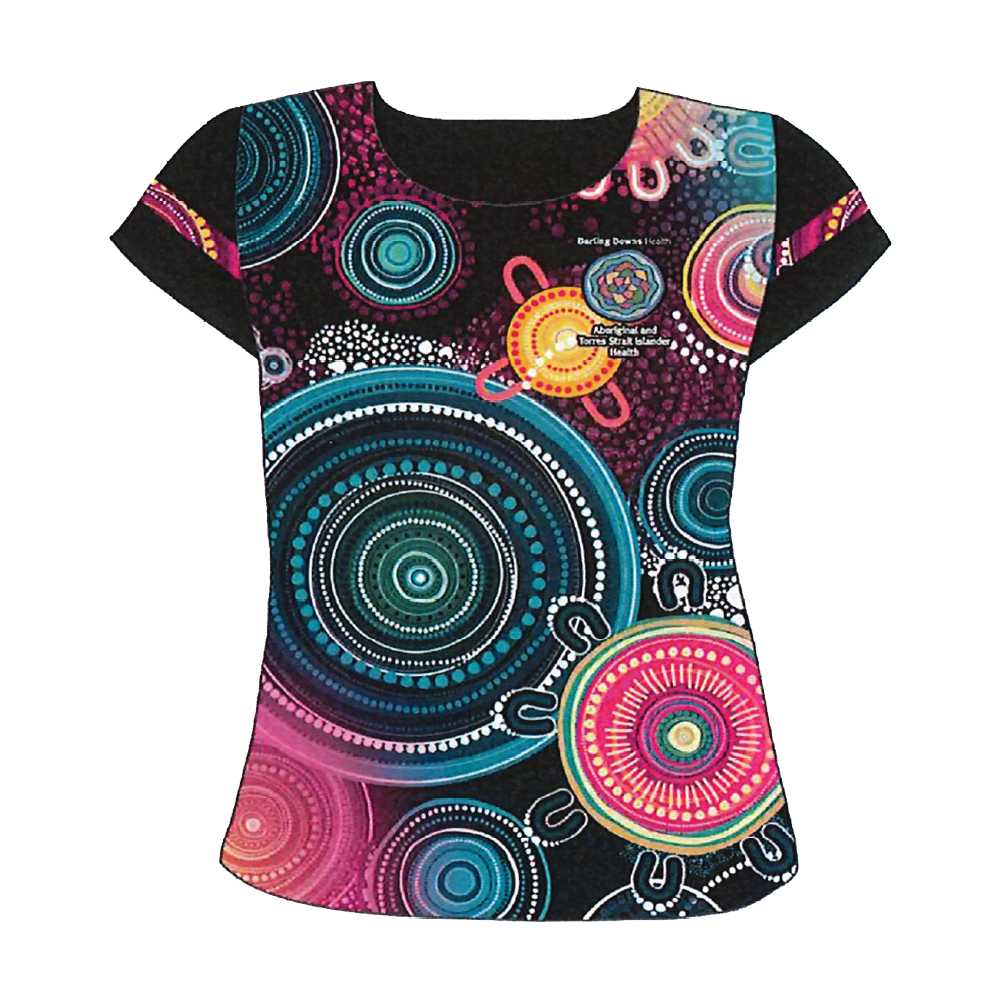 2026 NAIDOC Ladies Cut Top